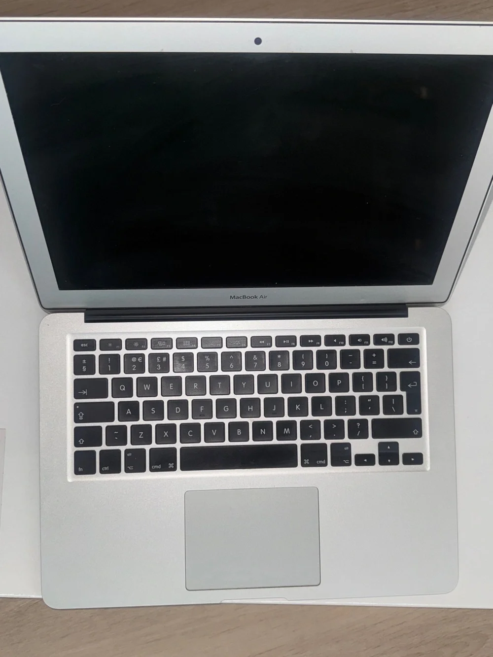 Apple Silver MacBook Laptop with Apple Logo 2017